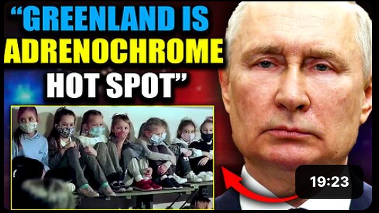 "Putin's 'Adrenochrome' Unit Thwarts Child Trafficking Jet En Route from Greenland to D.C."