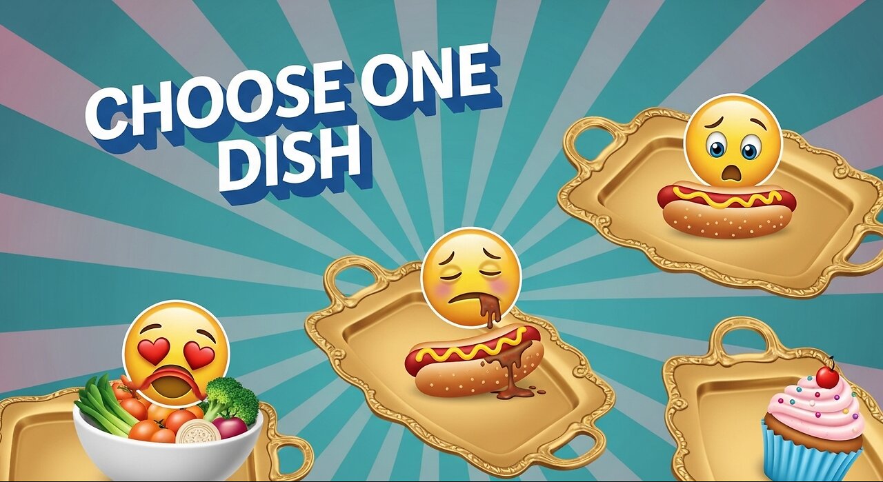 Choose One Dish: GOOD vs BAD FOOD Edition 🍔😈 | FUN Food Quiz 2025