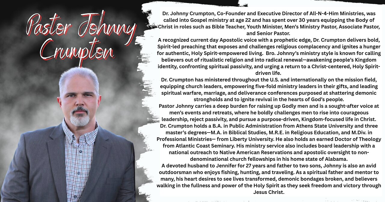 Session 03 - ECDC4 Saturday AM Pastor Johnny Crumpton