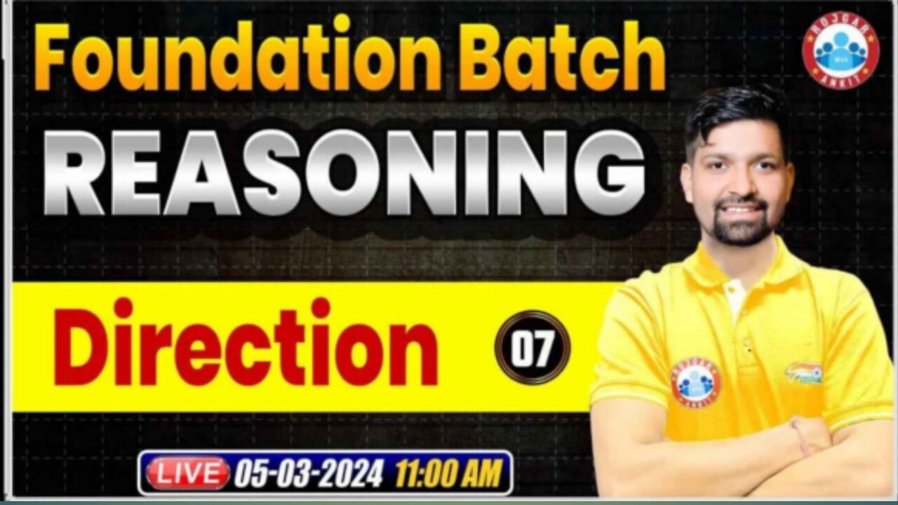 REASONING CLASS#10 DIRECTION TEST PART-7