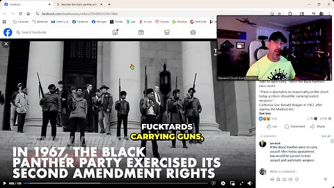 “Black Panthers” HELP Reagan & The NRA To PASS Cali. Gun Control!