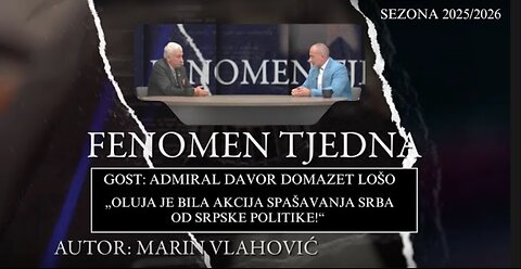 Admiral Davor Domazet Lošo: Oluja – akcija spašavanja Hrvatske i njene povijesti