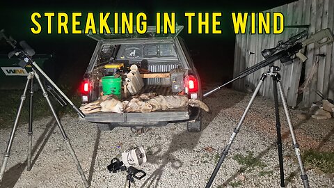 Streaking In The Wind: Thermal Coyote Hunt