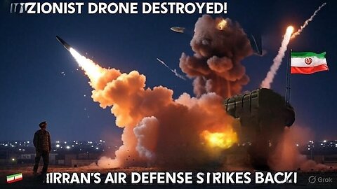 Iran Shoots Down 4th Israeli Drone — Interception Caught on Video
