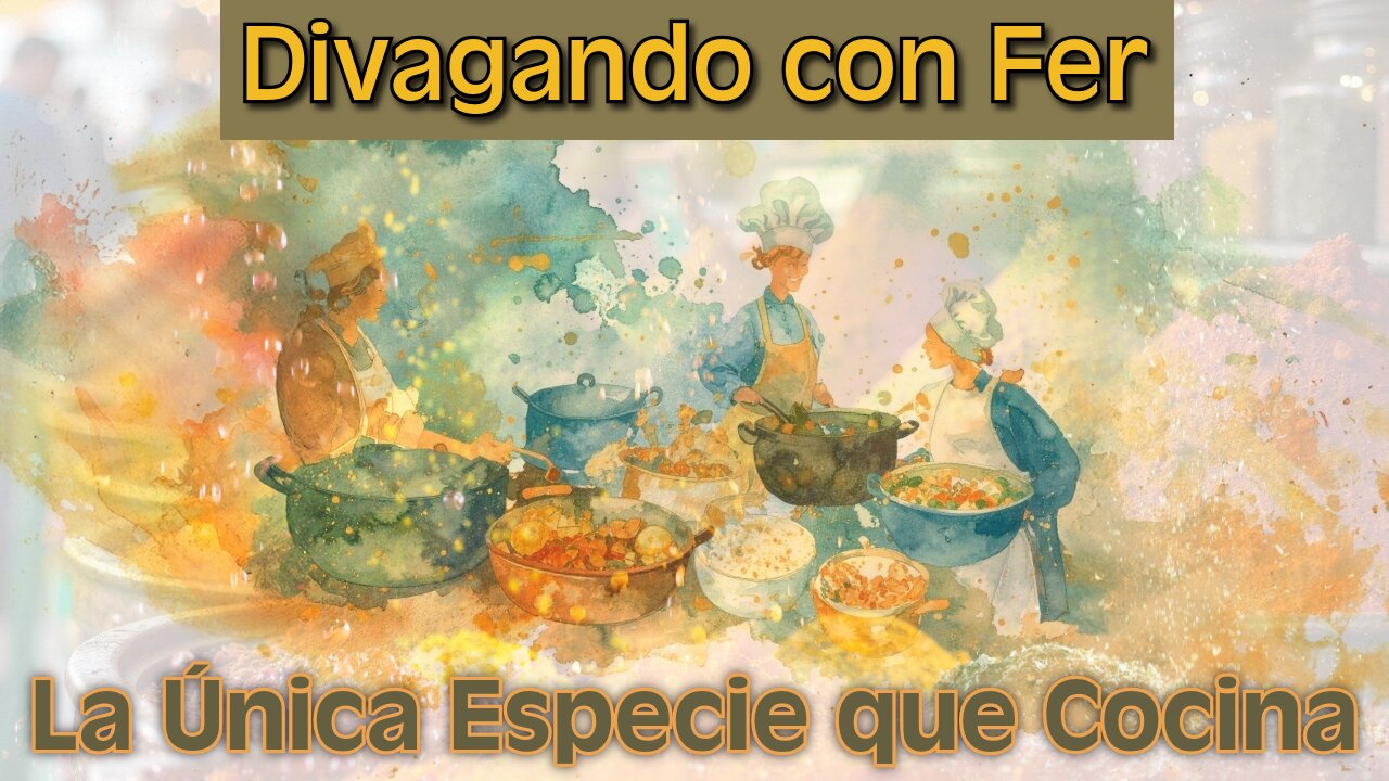 Divagando con Fer 001 - La Única Especie que Cocina