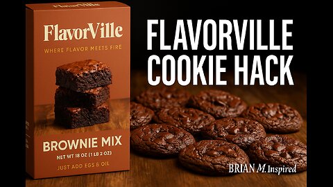 Brownie Mix Cookies Hack 🍪 | The Best Cookie Shortcut Ever | Brian M. Inspired