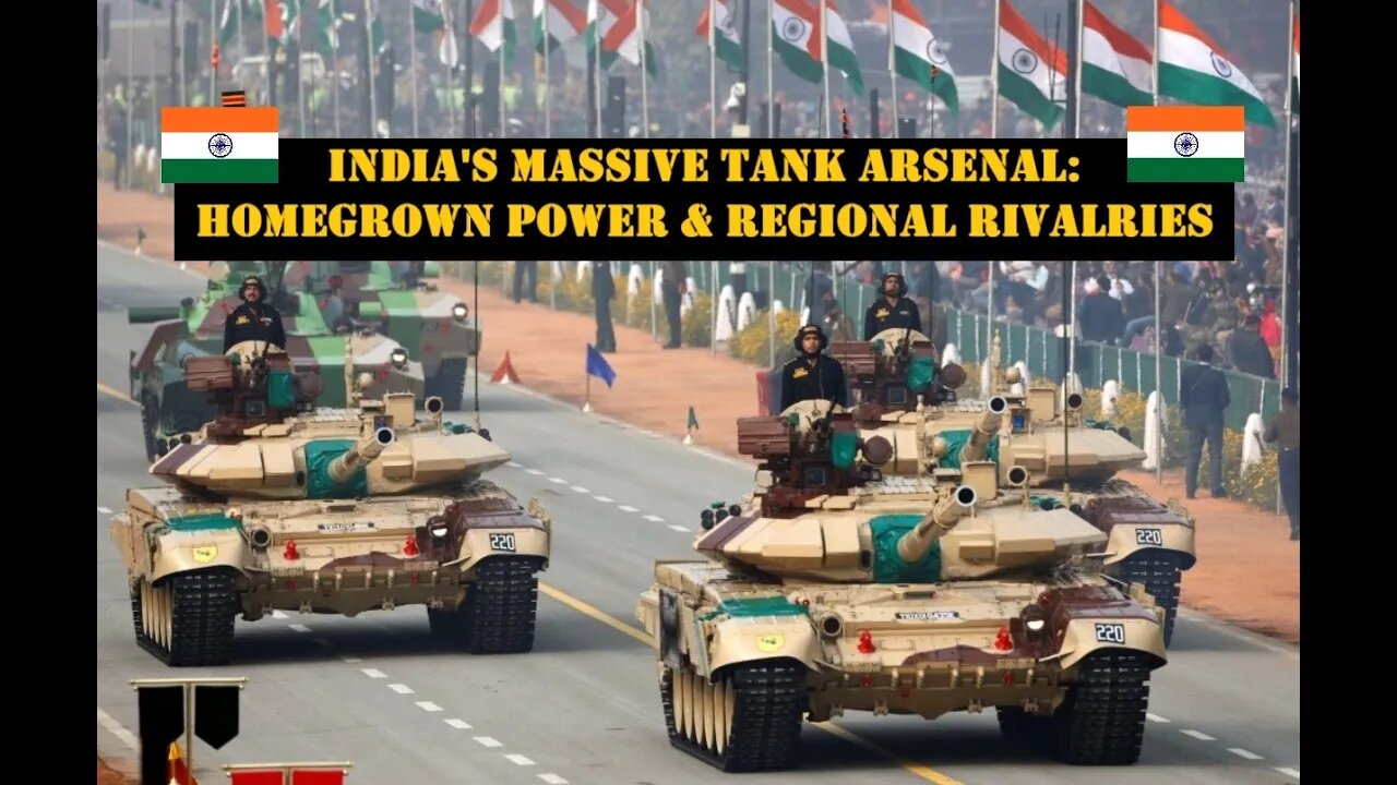 INDIA'S MASSIVE TANK ARSENAL: HOMEGROWN POWER AND REGIONAL RIVALRIES