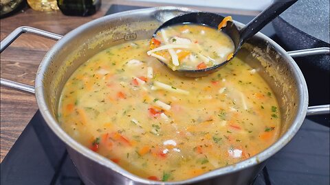 Turkish chicken soup you can’t stop eating! Turkish soup in just 30 minutes!