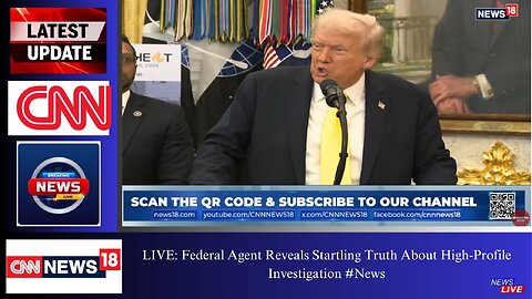 LIVE: Federal Agent Reveals Startling Truth About High-Profile Investigation #News