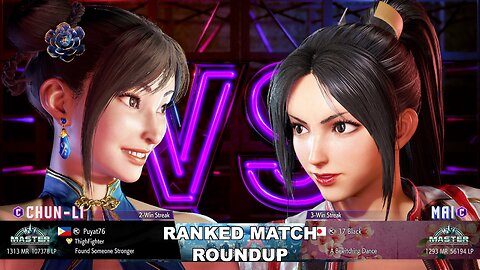 Kuya Kalbo SF6 Ranked Roundup. Chun Li Master Rank [Hori Fight Stick]