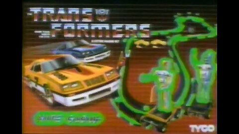 Transformers Electric Racing by Tyco 1985 commercial