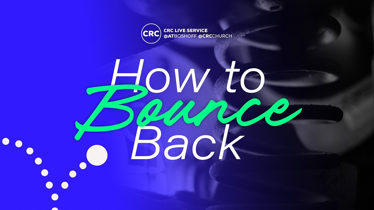How To Bounce Back | Pastor At Boshoff | 6 April 2025 AM