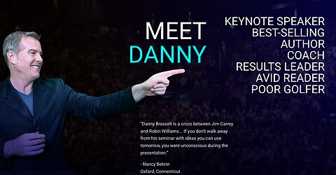 Renowned Storyteller Dr. Danny Brassell...a Cross Between Jim Carrey and Robin Williams