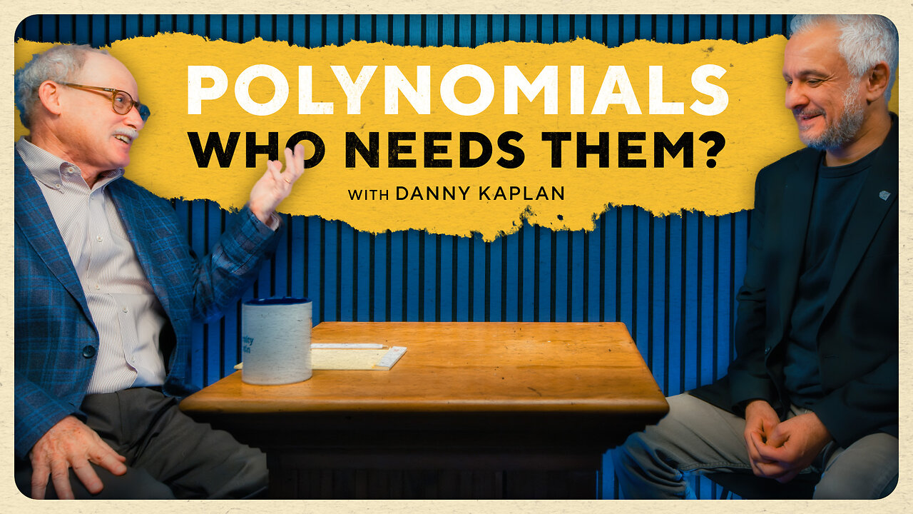 Your Math Class Will CHANGE Your Life w/ Professor Danny Kaplan