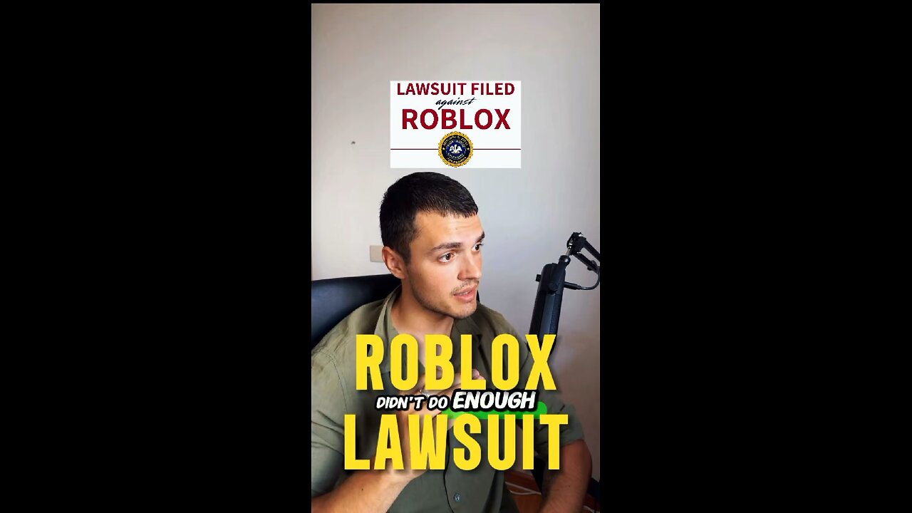 ROBLOX LAWSUIT!