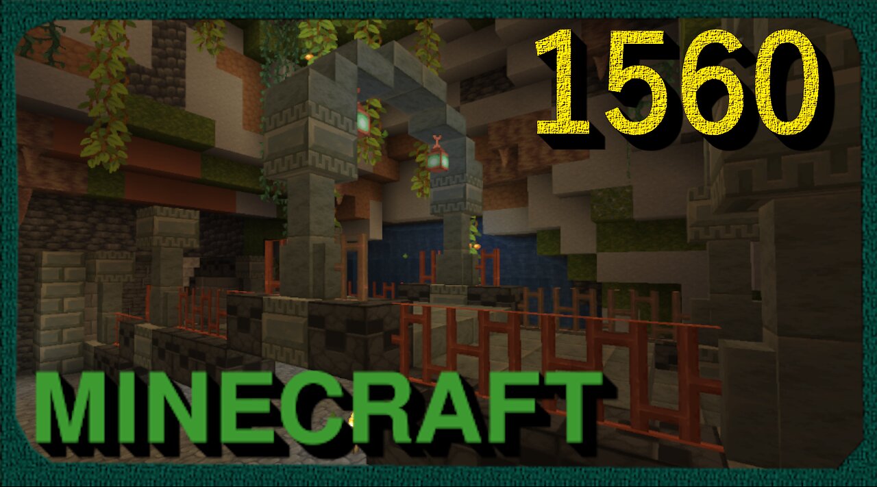Lets Play Minecraft Episode – 1560 Cavern Bridge