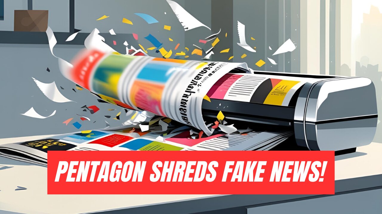 Briefing from the Pentagon Shreds FAKE NEWS