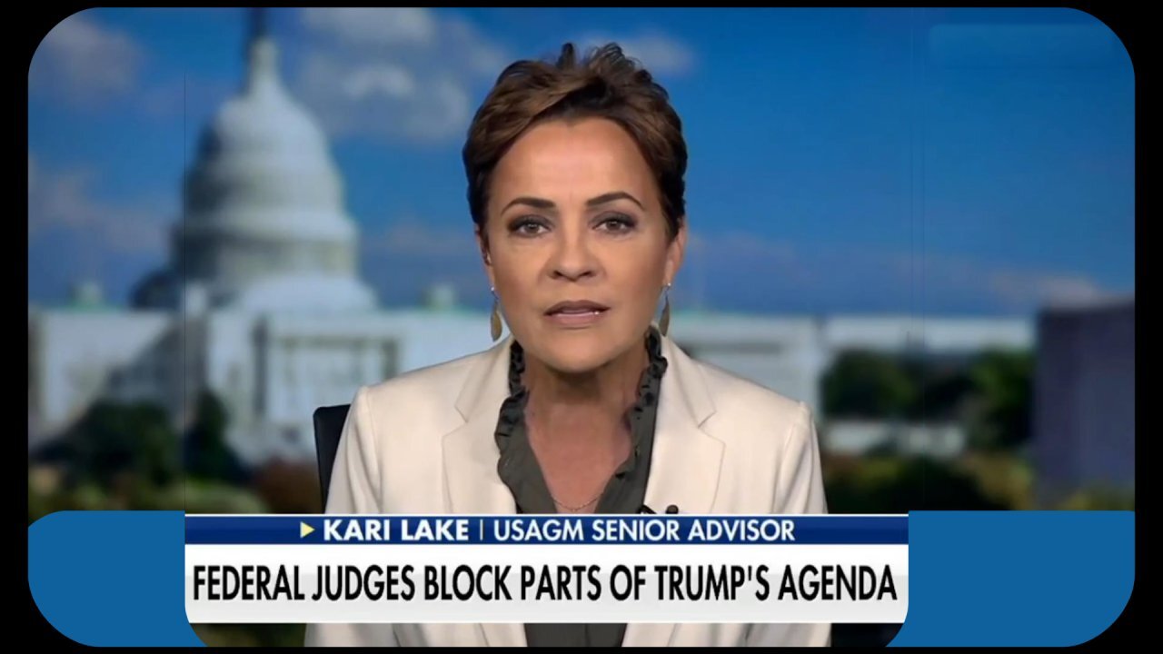 USAGM Advisor Kari Lake comments on rogue judges - 4/27/2025