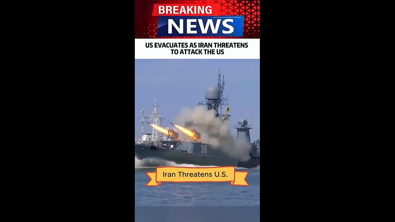 Us Evacuate as Iran threatens to attack the us #threats #us #Iran #war