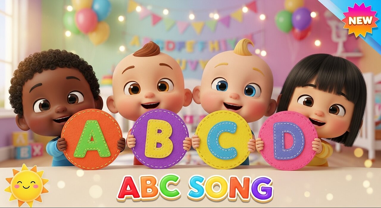 ABC Alphabet Song for Kids | Learn Letters A-Z | Educational Nursery Rhyme | @PlayfulStoryBeats