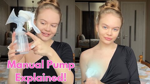 Manual Breast Pump Usage Explained | Step-by-Step for Beginners #breastfeeding #breastpump #breast