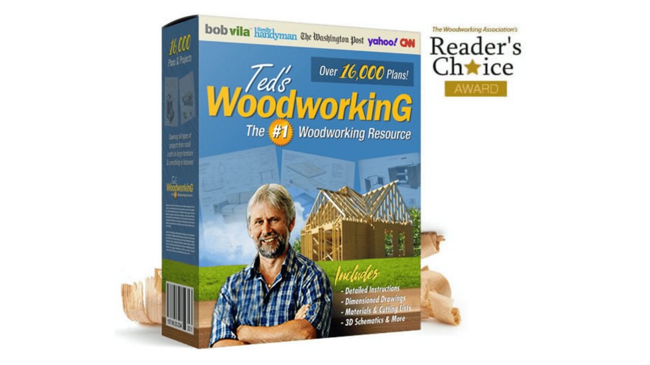 16,000 Woodworking Plans – Build Anything with Ted’s Woodworking | BizGain Hub