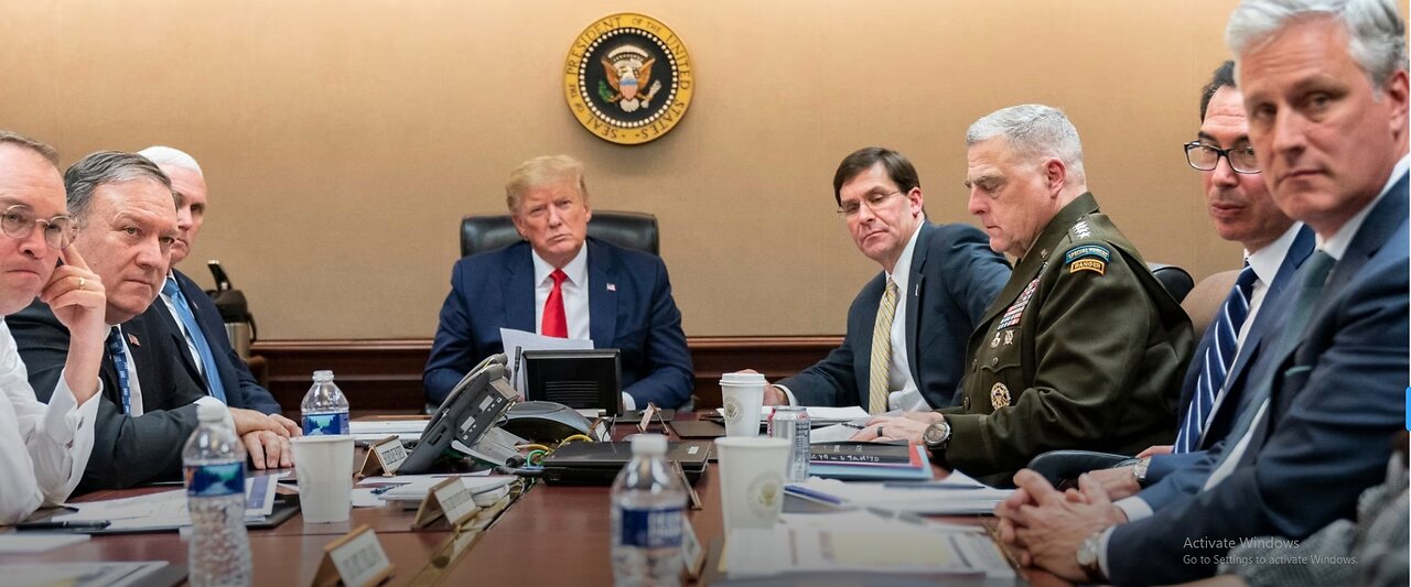 US Official Trump Heads Security Meeting on Iran