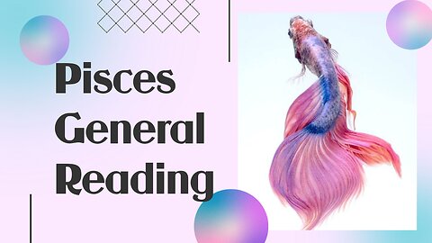 Pisces General Reading: Time to put your foot down 🦄
