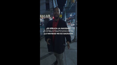 ¡Jesús NUNCA nos mandó celebrar la Navidad! ¡La Navidad es de Satanás! iNo de Dios!