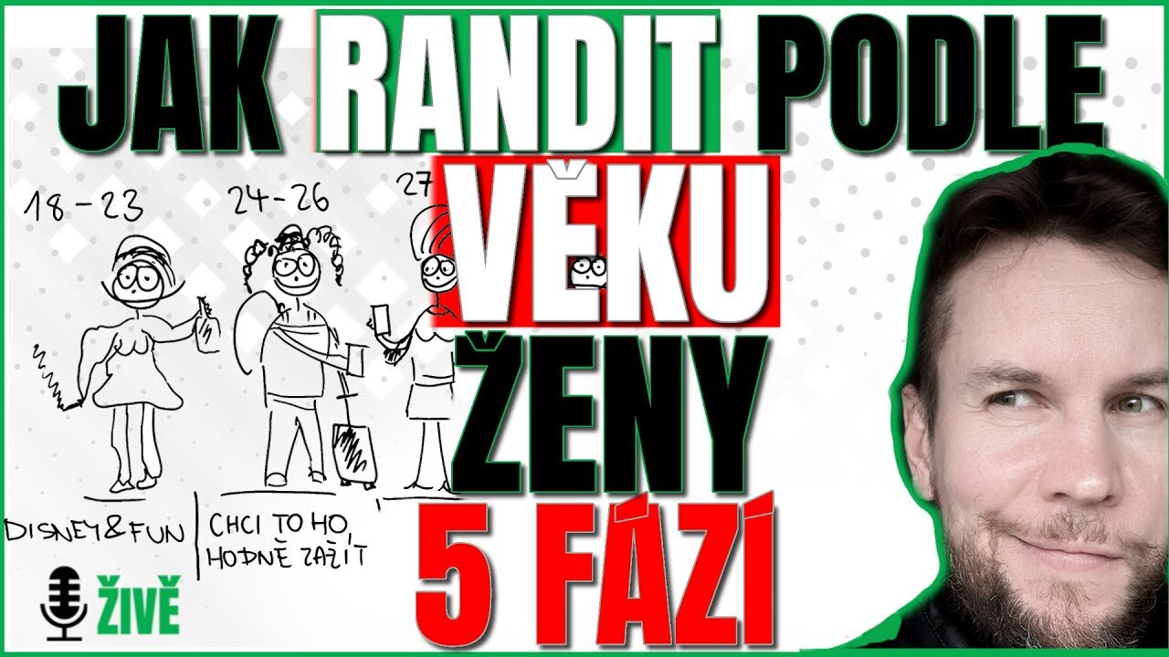 5 FÁZÍ ŽENY - JAK RANDIT DLE VĚKU
