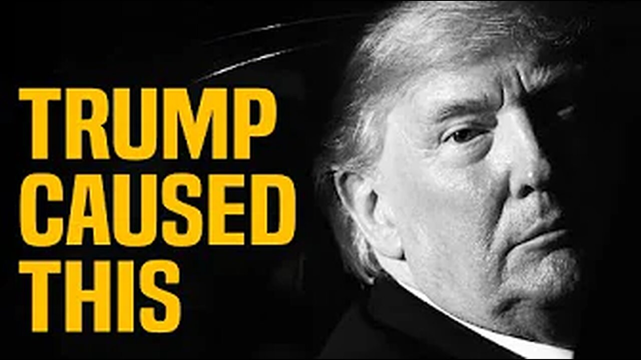 Trump creating a recession out of THIN AIR