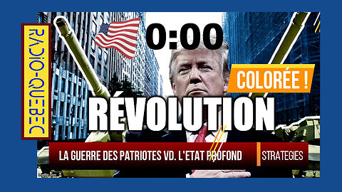 D.TRUMP face aux stratégie de l'Etat Profond - Radio Québec (Hd 720)