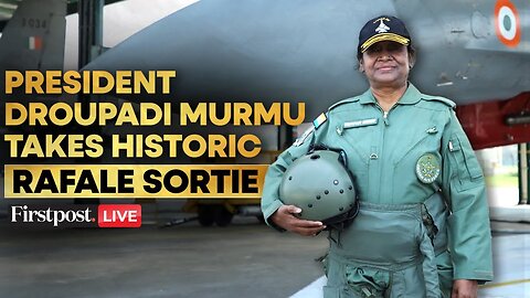 President Droupadi Murmu Takes Historic Rafale Fighter Jet Sortie | N18G