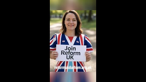 "Ready to make a change? 🌟 Join Reform UK and be part of the movement for a brighter future!