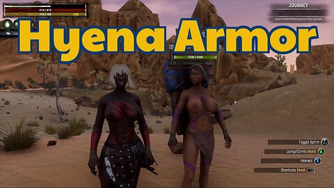 Conan Exiles New Play Hyena armor beginners guide busty Boobs Breast Expansion Huge tits