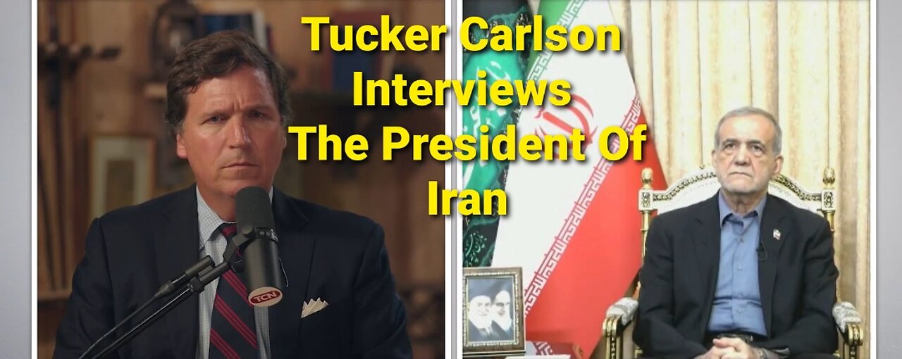 Tucker Carlson Interview With President Of Iran Breaks The Internet