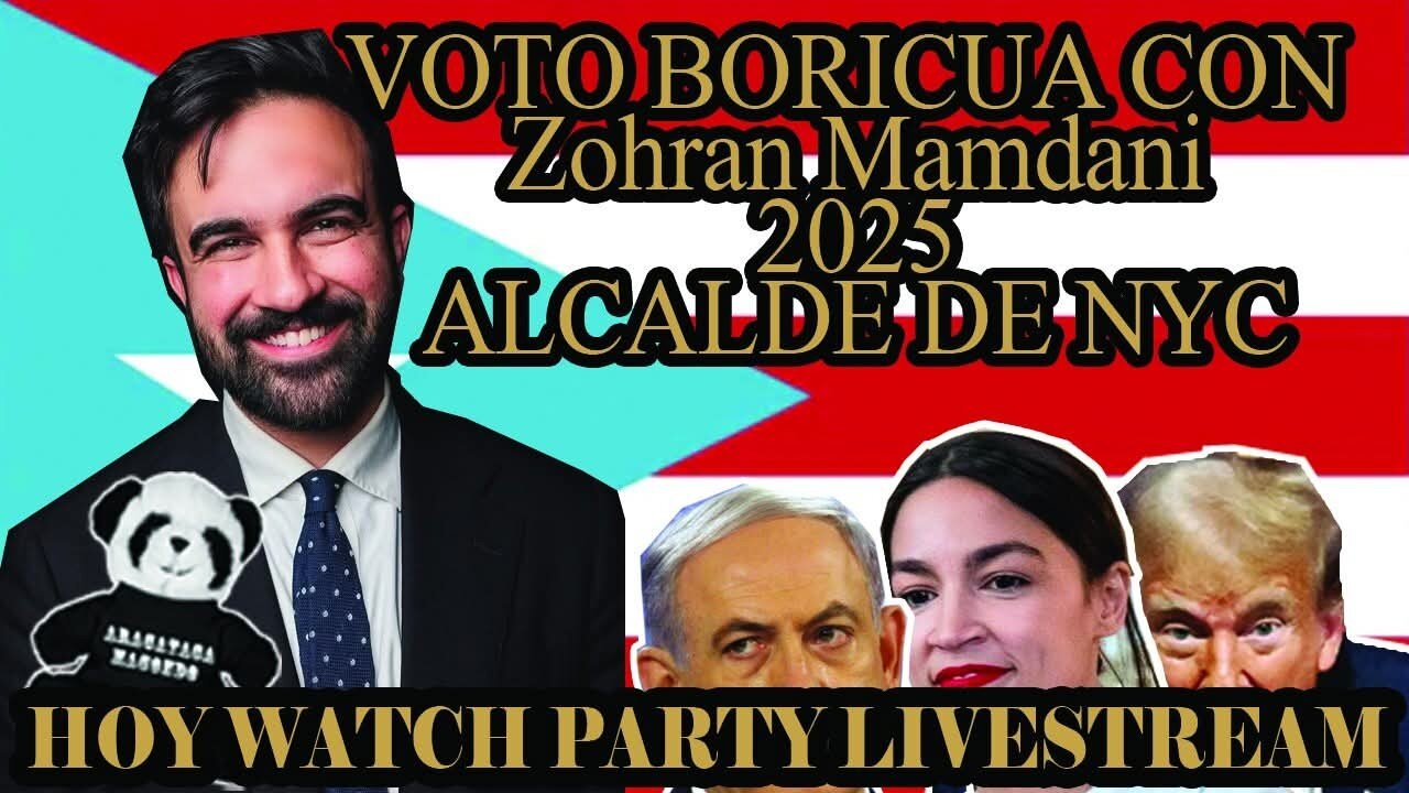 Epstein VIVE!!! Voto Latin@s con Zohran Mamdani 2025