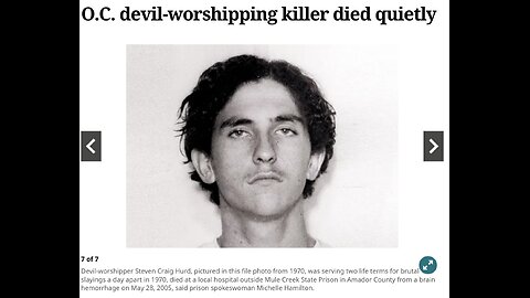 Steven C. Hurd: Networked Satanic Killer? with Todd Wood of Killafornia.