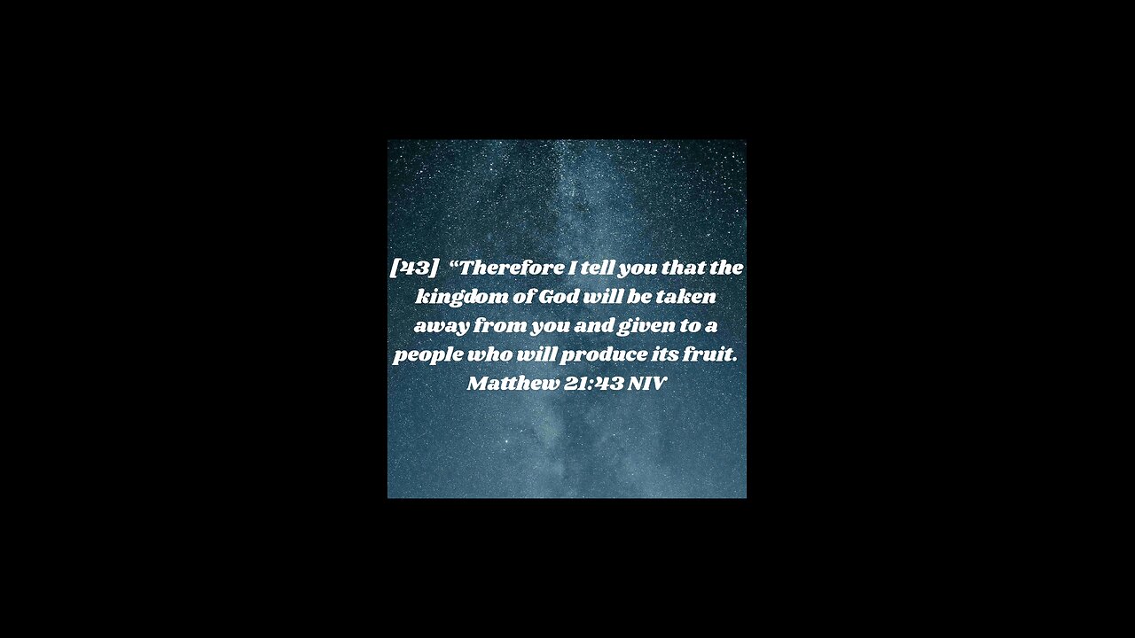Verse of the Day