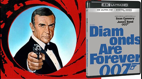 Diamonds Are Forever [James Bond 4K UHD + Digital] Sean Connery