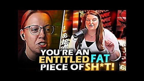 Rachel Wilson STORMS whatever podcast to DESTROY entitled FAT girl for INSULTING Andrew