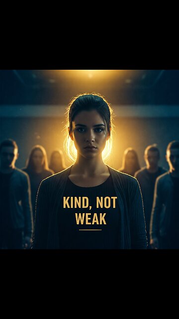 💬 Just because you're kind, doesn’t mean you’re weak.