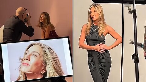 Aniston Stuns in LolaVie Campaign