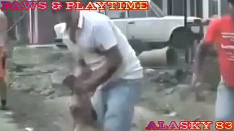 MAN FIERCELY ATTACKED BY DOG