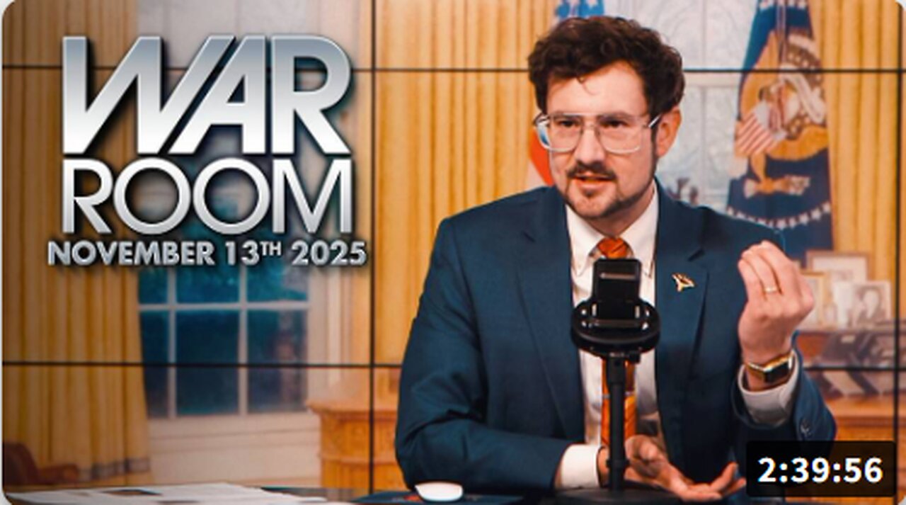 Thursday War Room: Latest Democrat Trump-Epstein Narrative Crumbles With a Quickness, PLUS Why Is FBI Director’s Girlfriend Suing Conservative Influencers? - SHARE This FULL Transmission!