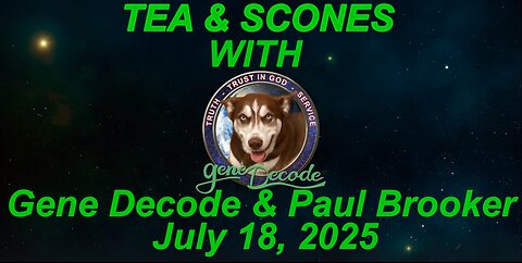 TEA & SCONES WITH GENE DECODE & PAUL BROOKER FRIDAY 18TH JULY 2025