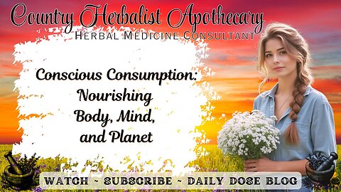 Conscious Consumption: Nourishing Body, Mind, and Planet