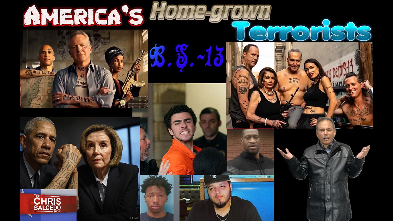 It's the USA's Newest Terror Group, The Democrat's BS-13