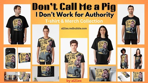 Urban Attitude in a T-Shirt – Say It Loud with This Savage Pig Design