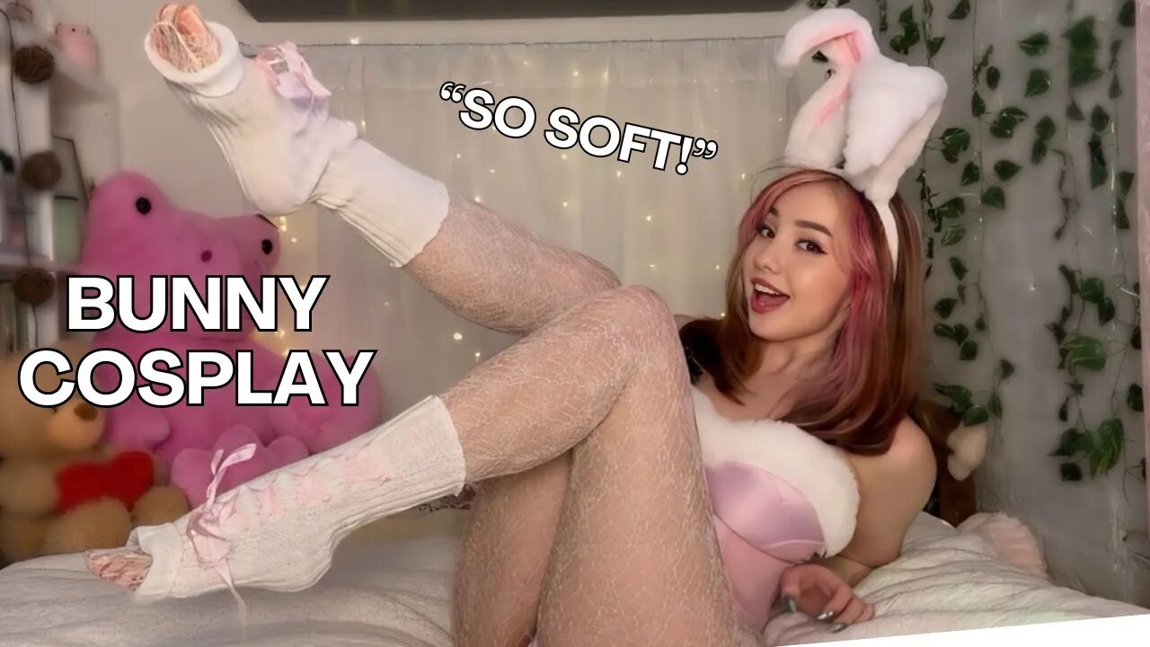 Bunny Cosplay & Tights Try-On!